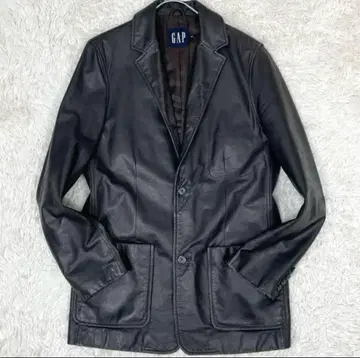 빈티지 GAP 가죽 테일러드 자켓 90s