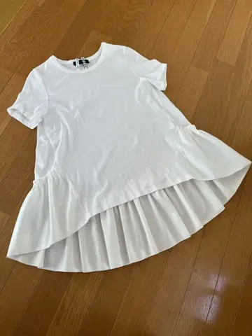 yokochan 백 개더 티셔츠 사이즈 38 반팔