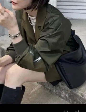SUM STYLE 스미스타일 이아파피요네 워셔블 MA-1 자켓