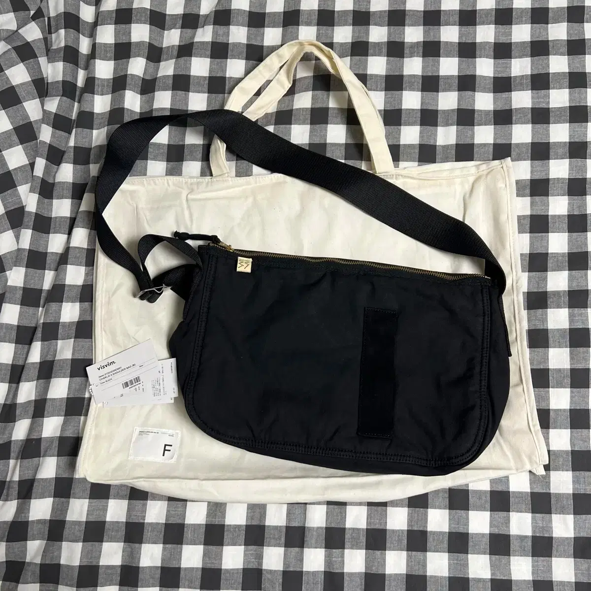 バッグ 23ss visvim JUNEAU TOTE CANVAS black VISVIM JUNEAU TOTE (CANVAS)