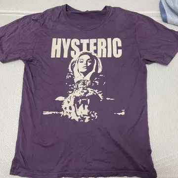 HYSTERIC GLAMOUR 퍼플 T셔츠 M