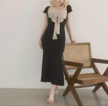 andmary Lady like long dress