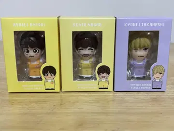 나니와단시 손가락 인형 3개 세트