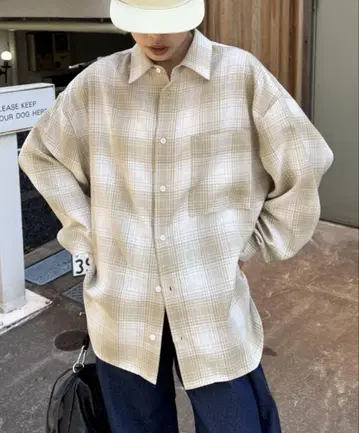 루즈 실루엣 레귤러 카라 어소트 셔츠