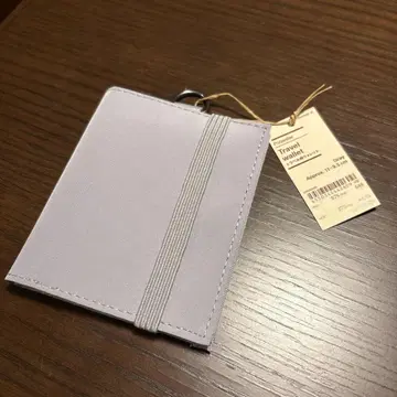 [새상품] 무인양품 폴리에스테르 트래블 지갑