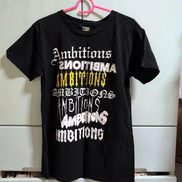ONE OK ROCK Ambitions 티셔츠 M 사이즈 블랙