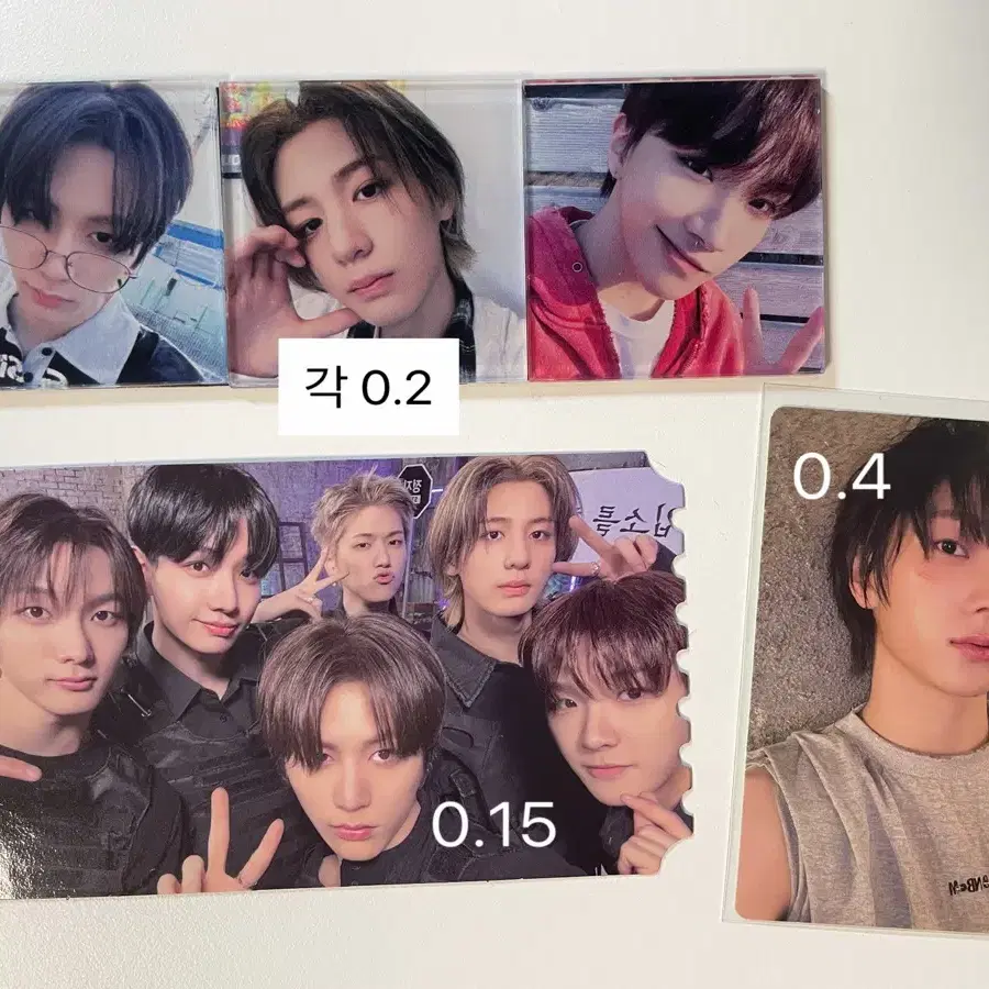 BOYNEXTDOOR no genre hmv ラキドロトレカ 6種コンプ✖️2 BOYNEXTDOOR No Genre OFFICIAL ALBUM PHOTOCARD PC MATTER