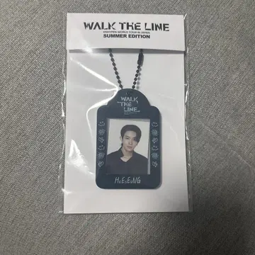 WALK THE LINE HEESUNG 슬라이더 사진 참