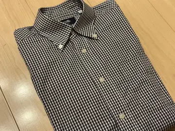 Maker's Shirt 가마쿠라 체크 무늬 셔츠 38