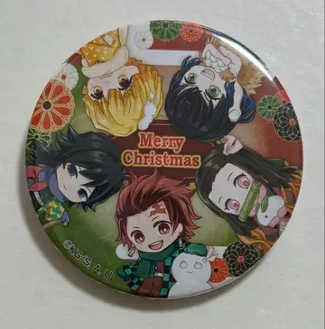 귀멸의 칼날 프리롤 한정판 크리스마스 캔뱃지 탄지로 젠이츠 기유
