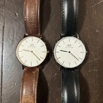 Daniel Wellington 심플 손목시계 2세트