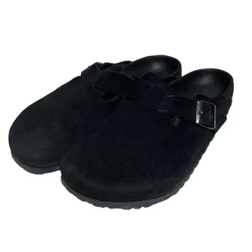 빔즈 별주 BIRKENSTOCK 보스턴 42 올 블랙 스웨이드