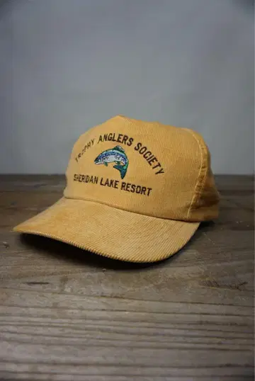 vintage corduroy cap