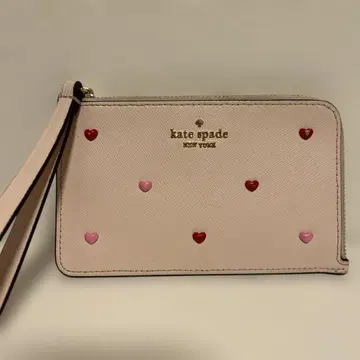 kate spade 핑크 x 하트 프래그먼트 케이스