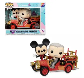 디즈니랜드 70주년 미키 & 월트 디즈니 피규어 Funko