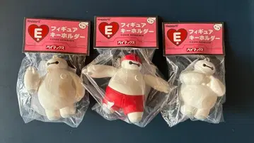 베이맥스 해피 복권 E상 피규어 키링 3종류 세트