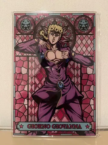 죠르노 A상 아크릴 보드 죠죠월드 THE JOJO WORLD