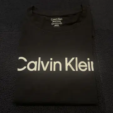Calvin Klein 블랙 티셔츠 M 여성용