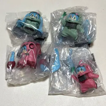 GUNDAM MIKU 피규어 컬렉션 전4종 컴플리트