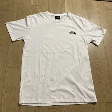 THE NORTH FACE 화이트 티셔츠 L