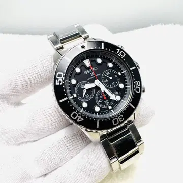 [레어] SEIKO 프로스펙 다이버 크로노그래프 솔라 세이코