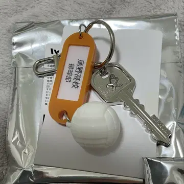 하이큐!! 고교 이름 포함 열쇠 참 키링 카라스노 고교