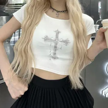 Darich 크로스 페이드 컴팩트 티셔츠