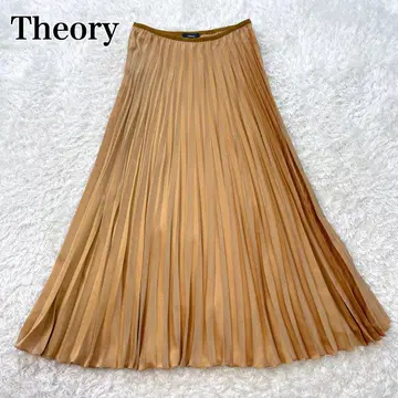 Theory 띠어리 HURRICANE PLEATS 플리츠 롱 스커트