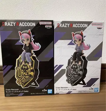 Crazy Raccoon 모니터 탑 피규어 Selly