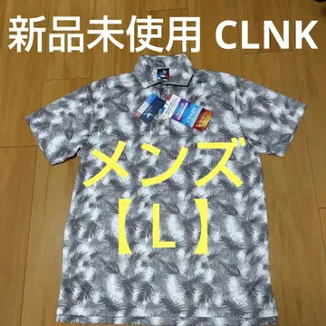 미사용 새상품 CRANK 사이즈 [L] 남성용 골프 피케 셔츠