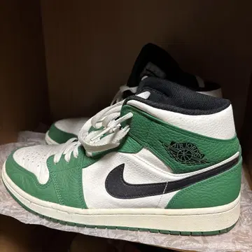 Air Jordan 1 그린/화이트/블랙