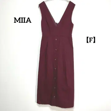 MIIA [ F ] 올인원풍 원피스 체크 무늬