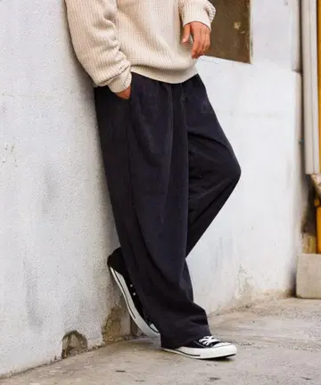 벌룬 코듀로이 이지 팬츠