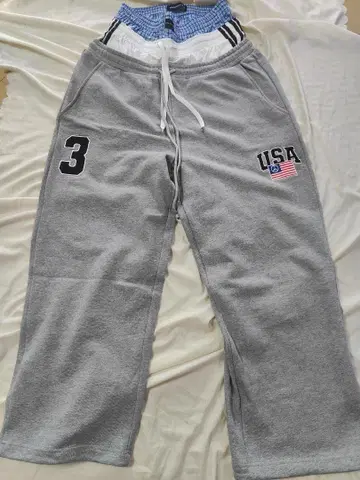 정품 Project G/R 3 LAYERED SWEAT PANTS GR
