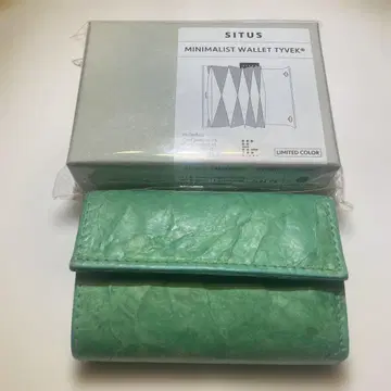 한정판 중고 SITUS MINIMALIST WALLET TYVEK 그린