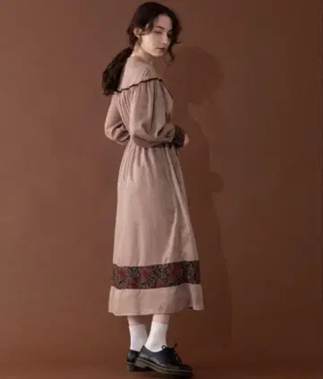 idem 페이즐리 개더 원피스 이데무 무라타 린코