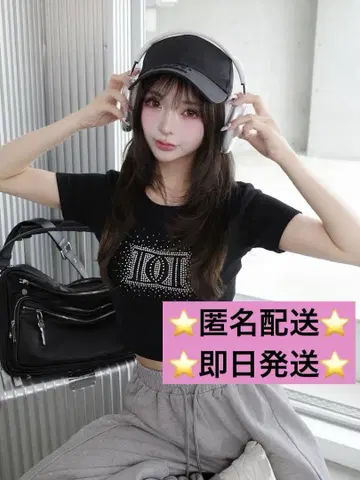 Darich 다리치 샤이니 DD 로고 컴팩트 T셔츠 BLK