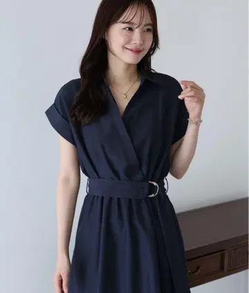 택 포함 새상품 BLUEEAST 카슈쿨 셔츠 원피스