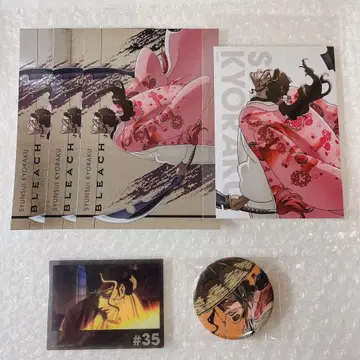 BLEACH WORLD 캔뱃지 쿄라쿠