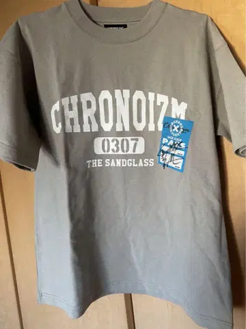 CHRONOIZM 한정판 T셔츠 L 사이즈, 사인 포함