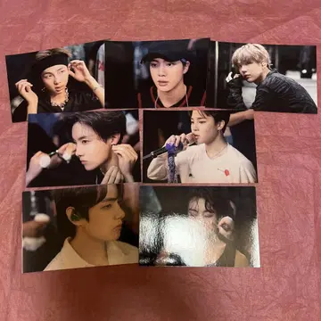 BTS 사진 7장 Memories of 2019 Blu-ray 부속품