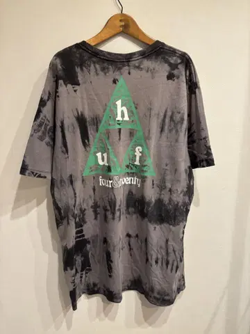 HUF 하프 타이다이 프린트 티셔츠