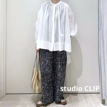 studio CLIP 스트레이트 이지 팬츠