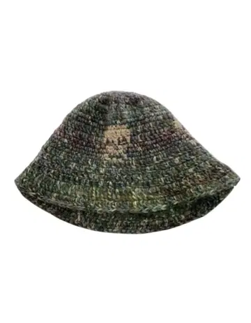 y.a.r.n 버킷햇 스컬 knit hat