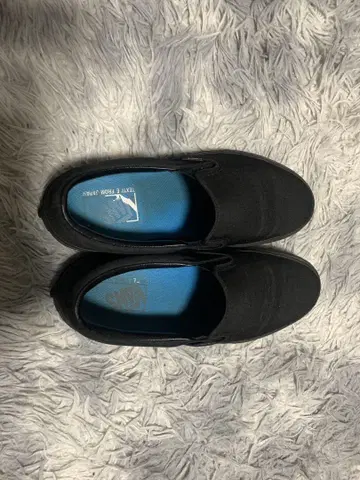 Vans 블랙 슬립온 신발