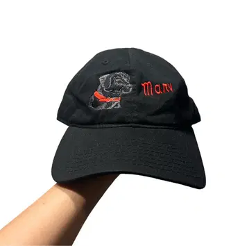 90s 블랙 독 캡