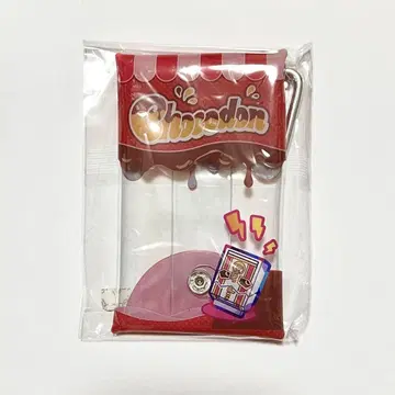 가면라이더 가브 초코동 카라비너 부착 클리어 파우치 로손 오리지널 굿즈