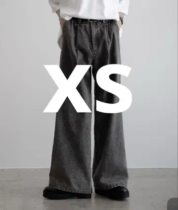 Casper John 13oz 플레어 데님 그레이 XS