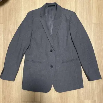 유니클로 UNIQLO 자켓 팬츠 여성용 그레이 셋업