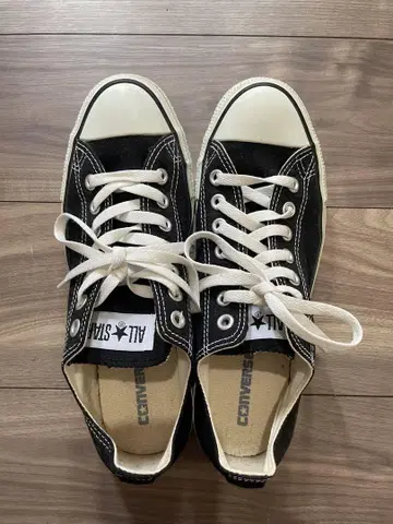 Converse All Star 블랙 스니커즈 27cm